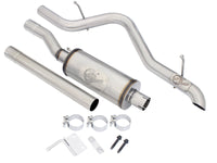 aFe MACHForce XP 2.5in SS-409 Cat-Back Exhaust 07-16 Jeep Wrangler (JK) V6-3.6L/3.8L (2-4 Door) - Burkken Auto Parts