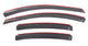 AVS 11-15 Chevy Cruze Ventvisor In-Channel Front & Rear Window Deflectors 4pc - Smoke - Burkken Auto Parts