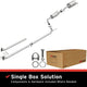 MagnaFlow BRE Exhaust Kit 06-11 Honda Civic 1.8L - Burkken Auto Parts