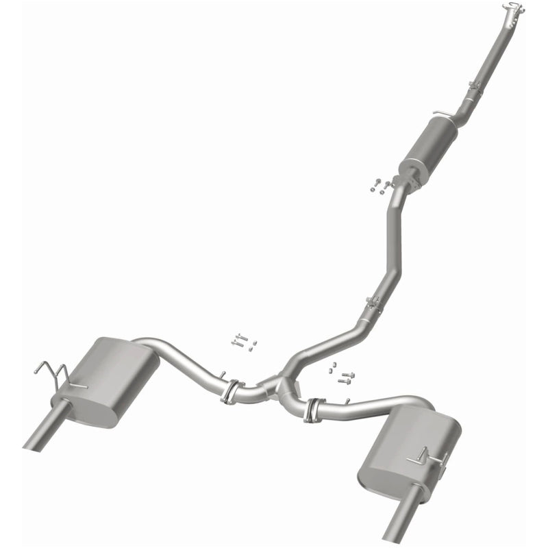 BRExhaust 16-21 Honda Civic 1.5L Direct-Fit Replacement Exhaust System - Burkken Auto Parts