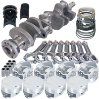 Eagle Chevy 454 4.000in Crank 6.135in I-Beam Rods 18cc Dome 4.350in Pistons Rotating Assembly - Burkken Auto Parts