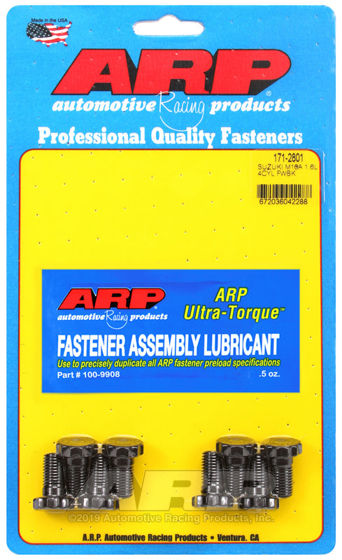 ARP Suzuki 1.6L M16A 4cyl Flywheel Bolt Kit - Burkken Auto Parts