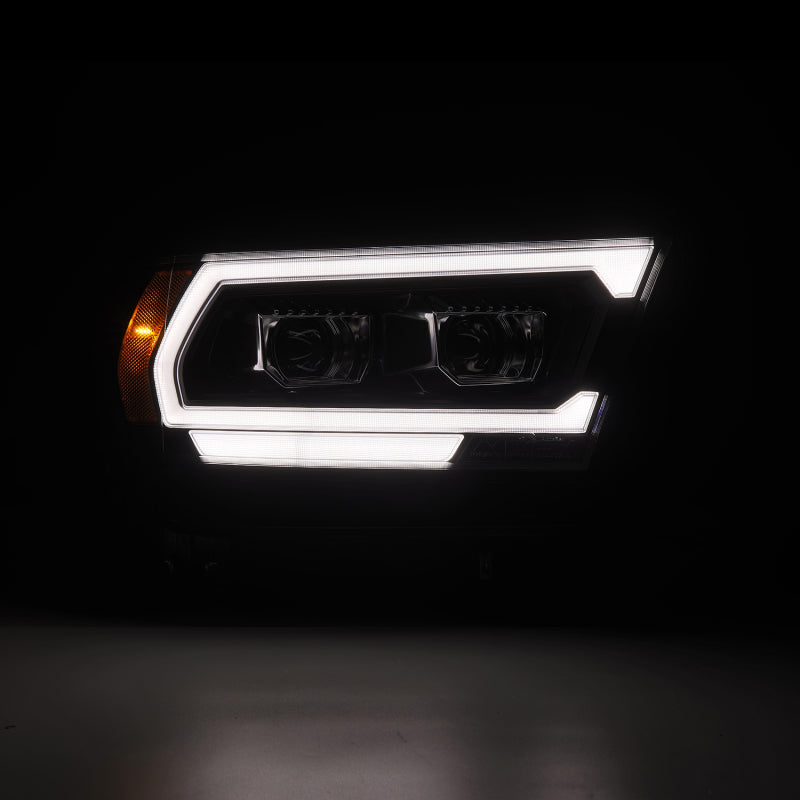 AlphaRex 19-22 Dodge Ram 1500 PRO-Series Projector Headlights Black w/Seq Signal/DRL - Burkken Auto Parts