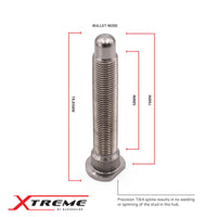 BLOX Racing Honda Xtreme Titanium Wheel Studs 12 x 1.50mm - Single - Burkken Auto Parts