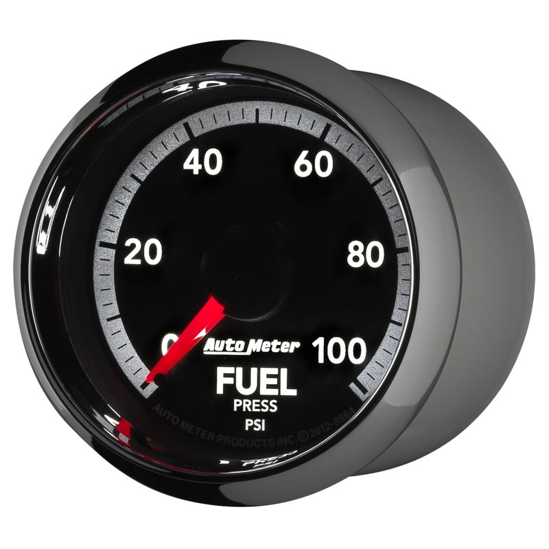 Autometer Factory Match 2 1/6in Full Sweep Electronic 0-100 PSI Fuel Pressure Gauge Dodge Ram Gen 4 - Burkken Auto Parts