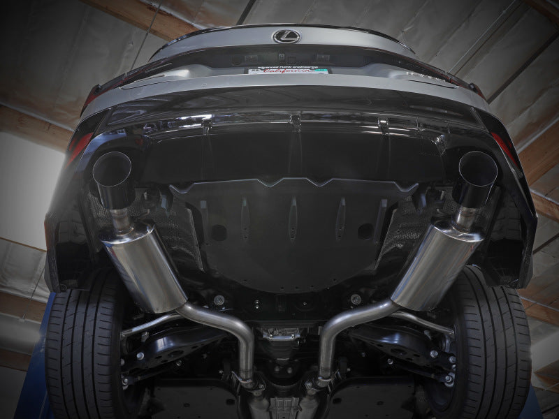aFe Lexus IS350 14-22 V6-3.5L Takeda Axle-Back Exhaust System- Polished Tip - Burkken Auto Parts