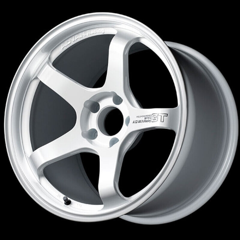 Advan GT Beyond 18x9.5 +45 5-100 Racing White Wheel - Burkken Auto Parts