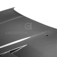 Anderson Composites 2015+ Ford Focus RS Type-SA Carbon Fiber Hood - Burkken Auto Parts