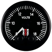 Autometer Stack 52mm 8-18V Pro-Control Battery Voltage Gauge -Black - Burkken Auto Parts