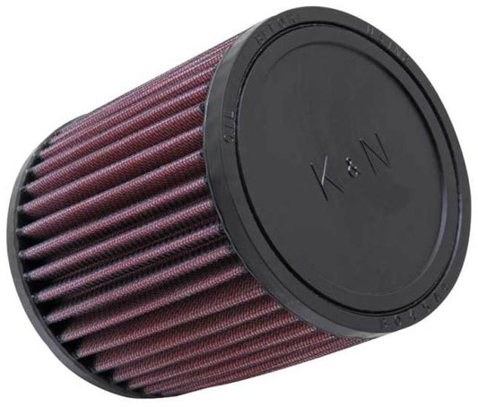 K&N Universal Rubber Filter - Round Straight 2.688in Flange ID x 4.5in OD x 5in H - Burkken Auto Parts