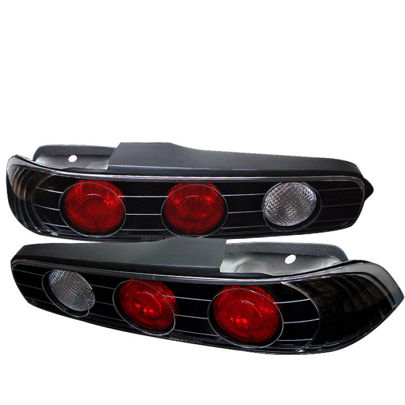 Spyder Acura Integra 94-01 2Dr Euro Style Tail Lights Black ALT-YD-AI94-BK - Burkken Auto Parts