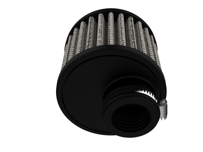 aFe MagnumFLOW Crankcase Vent Filter 1.25F x 3.75B x 3.75T x 3H - Burkken Auto Parts