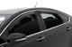 AVS 13-18 Ford Fusion Ventvisor In-Channel Front & Rear Window Deflectors 4pc - Smoke - Burkken Auto Parts