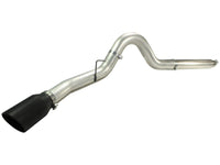 aFe MACHForce XP 5in DPF-Back Stainless Steel Exh Sys, Black tip,Ford Diesel Trucks 08-10 V8-6.4L - Burkken Auto Parts