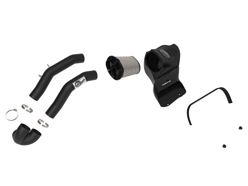 aFe Momentum XP Pro DRY S Cold Air Intake System w/ Black Aluminum Intake Tubes - Burkken Auto Parts