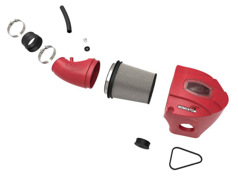 aFe POWER Momentum GT Limited Edition Cold Air Intake 11-17 Dodge Challenger/Charger SRT - Red - Burkken Auto Parts