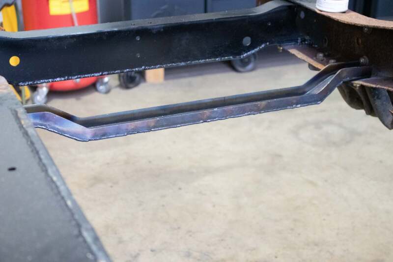Rustbuster Spare Tire Crossmember Support