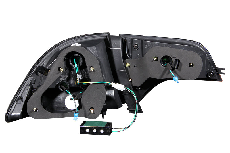 ANZO 2006-2011 Honda Civic LED Taillights Black - Burkken Auto Parts