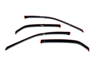 AVS 98-02 Honda Accord Ventvisor In-Channel Front & Rear Window Deflectors 4pc - Smoke - Burkken Auto Parts