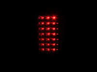 ANZO 2006-2008 Dodge Ram 1500 LED Taillights Black - Burkken Auto Parts