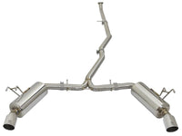 aFe POWER Takeda 16-17 Honda Civic I4-1.5L (t) 2.25-2.5in 304 SS CB Dual-Exit Exhaust Polish Tip - Burkken Auto Parts
