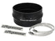 aFe Magnum FORCE CAI Univ. Silicone Coupling Kit (6in. ID / 3in. L) Straight Coupler w/Hump - Black - Burkken Auto Parts