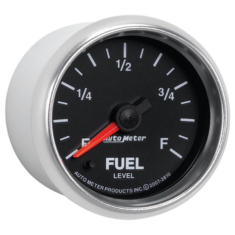 Autometer GS 2 1/16in. 0-280 Ohms Fuel Level Gauge - Stepper Motor - Burkken Auto Parts