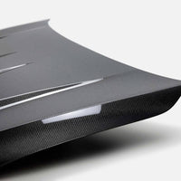 Seibon 2022-2023 Volkswagen Golf GTI/R DV-Style Carbon Fiber Hood - Burkken Auto Parts
