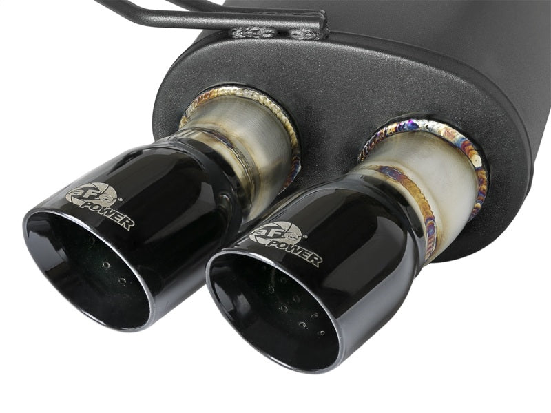 aFe MACH Force-Xp 2-1/2in 304 SS Cat-Back Exhaust w/ Black Tips 05-08 BMW Z4 M Coupe (E86) L6 3.2L - Burkken Auto Parts