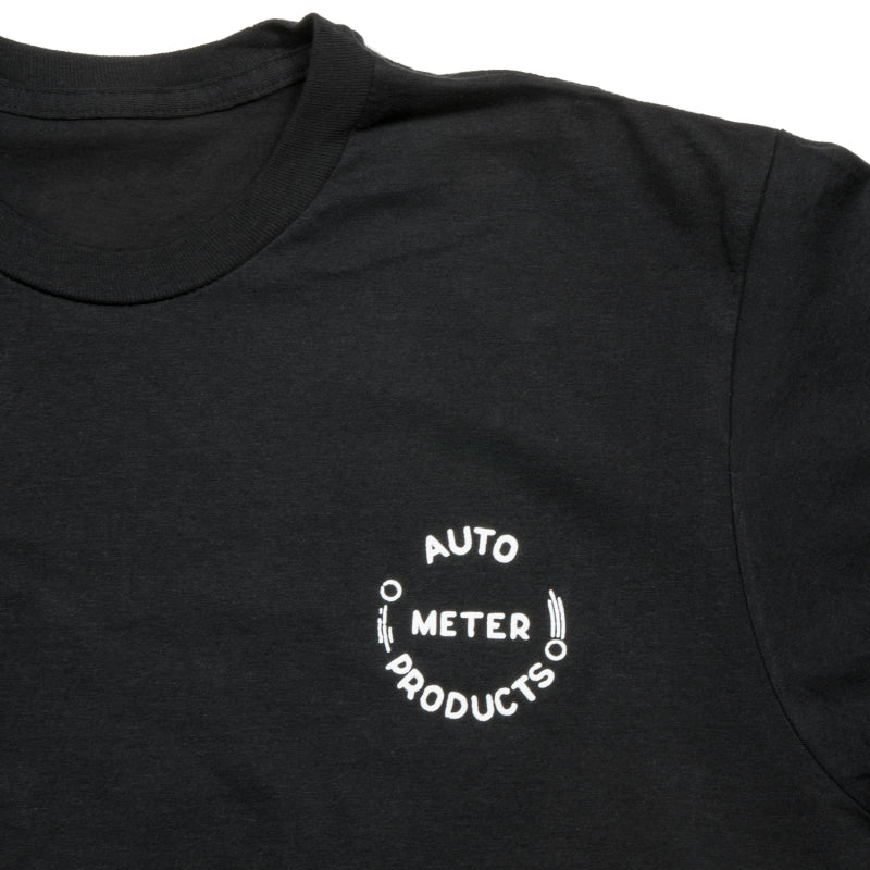 Autometer Vintage T-Shirt Black Large - Burkken Auto Parts