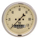 Autometer 3-3/8in 120mph Antique Beige Elec. Programmable Speedometer w/ Wheel Odometer - Burkken Auto Parts
