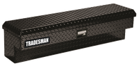 Tradesman Aluminum Side Bin Truck Tool Box (48in.) - Black - Burkken Auto Parts