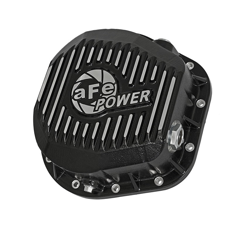 aFe Power Cover Diff Rear Machined COV Diff R Ford Diesel Trucks 86-11 V8-6.4/6.7L (td) Machined - Burkken Auto Parts