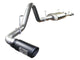 aFe MACHForce XP Exhausts Cat-Back SS-409 EXH CB Toyota Tundra 07-09 V8-4.7L (blk tip) - Burkken Auto Parts