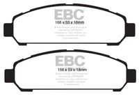 EBC 08+ Toyota Venza 2.7 Redstuff Front Brake Pads - Burkken Auto Parts