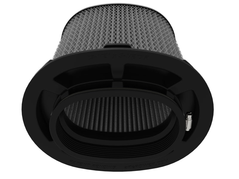 aFe MagnumFLOW Pro DRY S Univ Air Filter 5-1/2x3-1/2in F x 8-1/4 x 6in B x 8 x 5-3/4in T x 9in H - Burkken Auto Parts