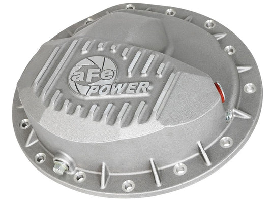 afe Front Differential Cover (Raw; Street Series); Dodge Diesel Trucks 03-12 L6-5.9/6.7L (td) - Burkken Auto Parts