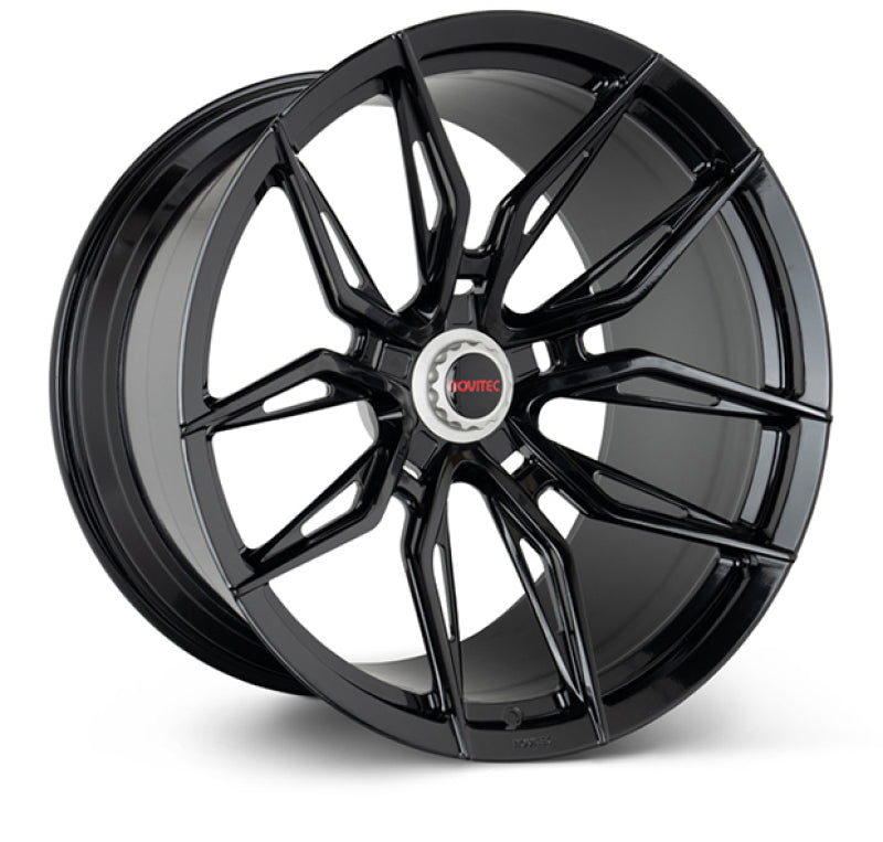 Vossen x Novitec NF11 20x9in - 5x114.3 BP - ET39 - Gloss Black Maserati MC20 Front Wheel
