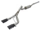 aFe Rebel Series CB 2.5in Dual Center Exit SS Exhaust w/ Black Tips 07-15 Jeep Wrangler 3.6L/3.8L V6 - Burkken Auto Parts