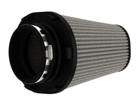 aFe Magnum FLOW Pro DRY S Air Filter 4in F (7-3/4x6-1/2)in B (5-3/4x3-3/4)in T x 7in H - Burkken Auto Parts