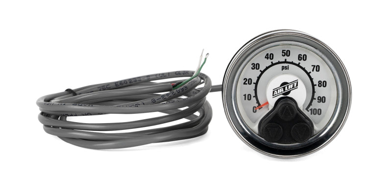 Air Lift Replacement Single Analog Gauge - Burkken Auto Parts