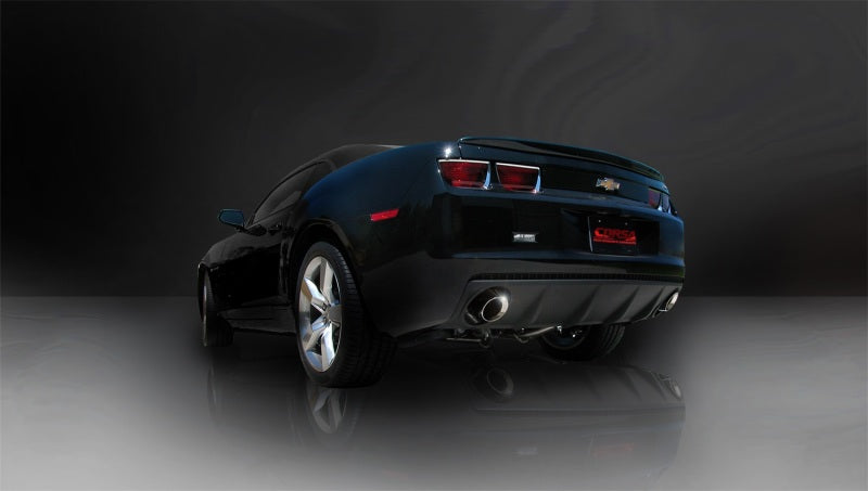 Corsa 2011-2015 Chevrolet Camaro Convertible SS 6.2L V8 Manual Polished Sport Cat-Back + XO Exhaust - Burkken Auto Parts