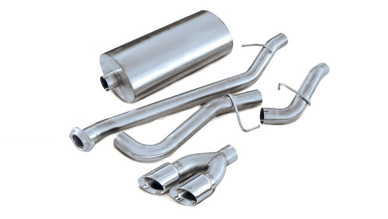 Corsa 2001-2006 Chevrolet Tahoe 5.3L V8 Polished Sport Cat-Back Exhaust - Burkken Auto Parts