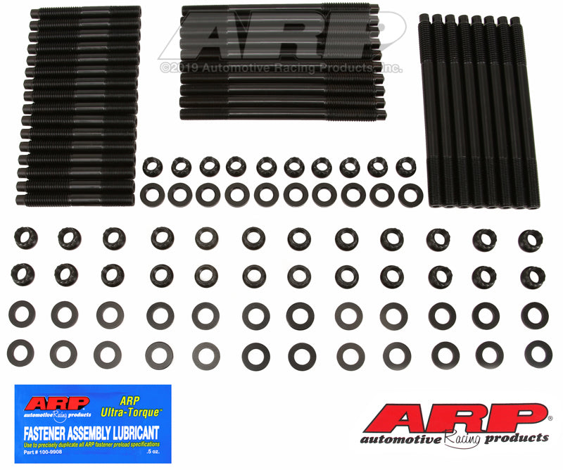 ARP Small Block Chevy w/ Brodix Rodeck Alum Block BD1010 and BD2000 Heads - Head Stud Kit - Burkken Auto Parts