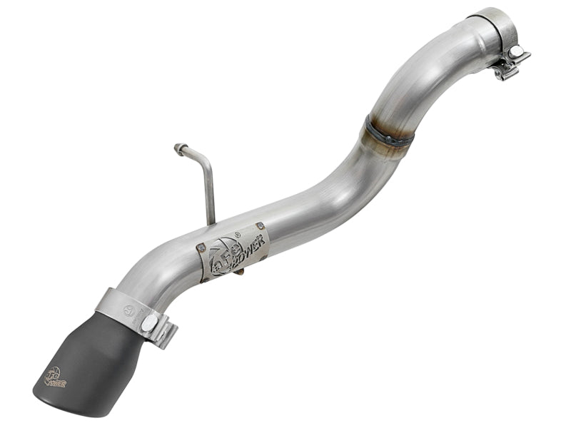 aFe MACH Force-Xp Axle-Back Exhaust System w/Black Tip 18-20 Jeep Wrangler L4-2.0T / V6-3.6L - Burkken Auto Parts