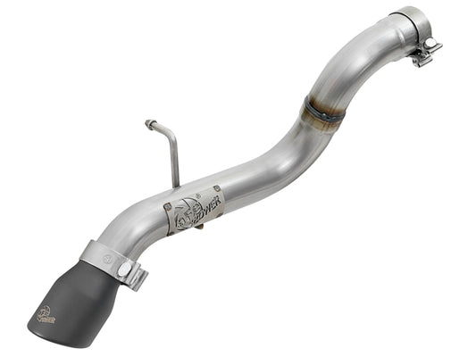 aFe MACH Force-Xp Axle-Back Exhaust System w/Black Tip 18-20 Jeep Wrangler L4-2.0T / V6-3.6L - Burkken Auto Parts