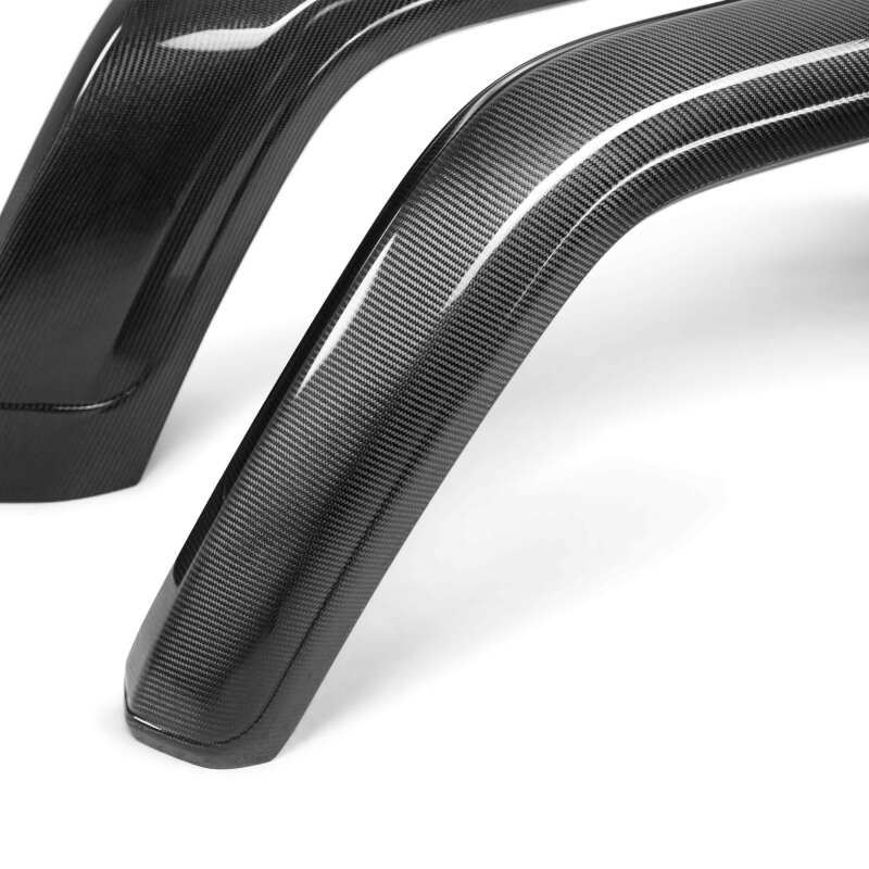 Anderson Composites 20-23 Jeep Gladiator (JT) Carbon Fiber Rear Fender Flares (Pair) - Burkken Auto Parts