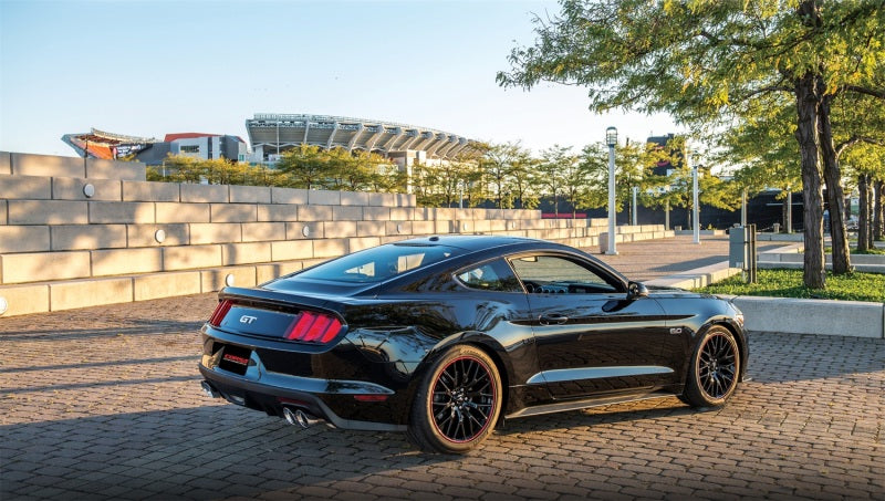 Corsa 2015-2017 Ford Mustang GT 5.0 3in Cat Back Exhaust Polish Quad Tips (Xtreme) - Burkken Auto Parts