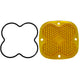 Baja Designs Squadron Series Work/Scene Lens Kit - Amber