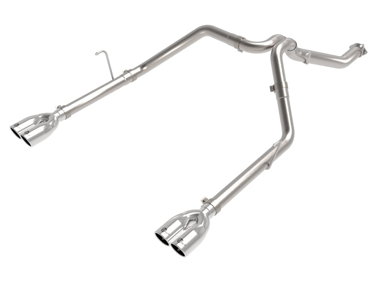 aFe Vulcan Series 3in 304SS Cat-Back 21 Jeep Gladiator V6-3.0L (td) - Dual Polished Tip - Burkken Auto Parts